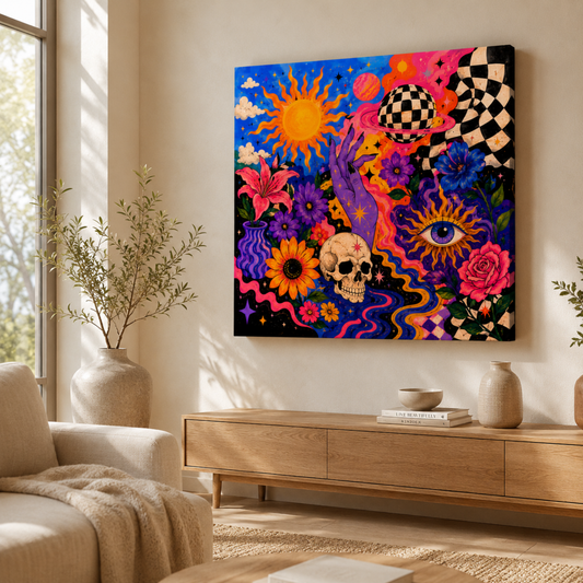 Mystic Cosmic Bloom