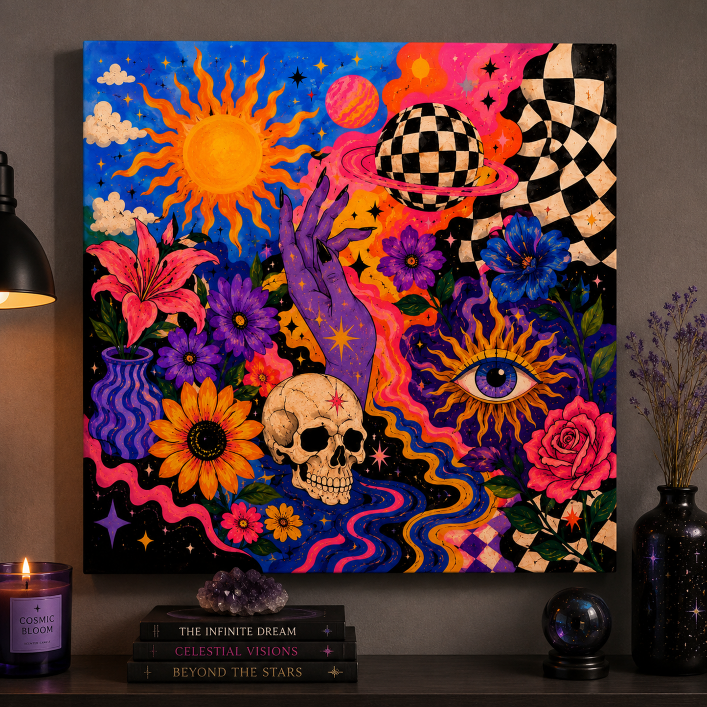 Mystic Cosmic Bloom