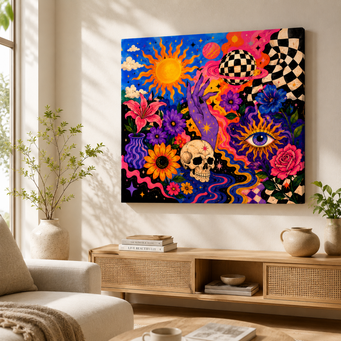 Mystic Cosmic Bloom